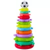 LEAN TOYS Pädagogisches Pyramiden-Puzzle-Ball-Sticker 13 Stufen Bunt