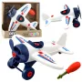 LEAN TOYS DIY Kreativset: Schraubendreher-Flugzeug, Polizei-Schraubendreher