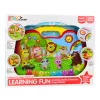 LEAN TOYS Interaktives Lernbrett Tierwelt Instrumente Klavier