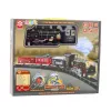 LEAN TOYS Ferngesteuerte Lokomotive RC Lichter Geräusche Rauch 22 Teile