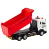 LEAN TOYS Truck Kipper mit Metallkabine, beweglicher Mulde, Lichtern und Geräuschen