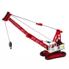 LEAN TOYS Raupenkran Truss Light Adjustment Sounds Metall 1:14 RC Baustellenfahrzeug