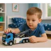 LEAN TOYS Fahrzeug-Boom-Truck Abschleppwagen Metallkabine Lichter Geräusche