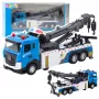 LEAN TOYS Fahrzeug-Boom-Truck Abschleppwagen Metallkabine Lichter Geräusche