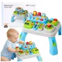 LEAN TOYS Interaktiver Lerntisch für Kleinkinder mit Klangmodulen