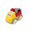 LEAN TOYS City Car Set für Kleinkinder, Antrieb, Bewegungselemente, Lichter, Geräusche