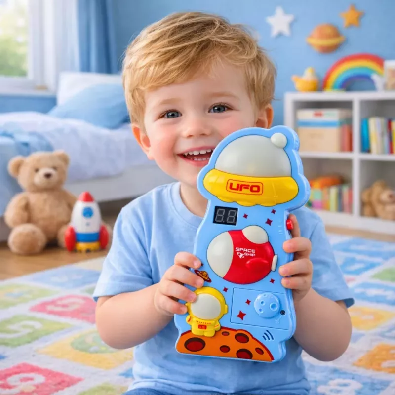 LEAN TOYS Interaktives Board Höhensensor Lichtgeräusche