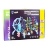 LEAN TOYS Magnetic Space Blocks Ball Track Luminous People 120 pcs