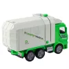 LEAN TOYS Müllwagen City Lights Sounds Grün