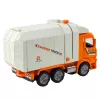 LEAN TOYS Müllwagen City Lights Sounds Orange