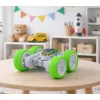 LEAN TOYS Fernsteuerbares akrobatisches Off-Road-Auto 360° Grün 1:32