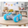 LEAN TOYS ferngesteuertes akrobatisches Off-Road-Auto 360° Blau 1:32