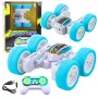 LEAN TOYS ferngesteuertes akrobatisches Off-Road-Auto 360° Blau 1:32
