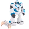 LEAN TOYS Interaktiver ferngesteuerter Roboter RC 16 Funktionen Lichter Geräusche Blau