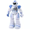 LEAN TOYS Fernbedienung Lernroboter RC Sprechend Tanzend Lichter Geräusche Blau