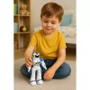 LEAN TOYS Fernbedienung Lernroboter RC Sprechend Tanzend Lichter Geräusche Blau