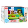 LEAN TOYS Interaktives Lernspielzeug für Kleinkinder - Pop-Up Bauernhoftiere