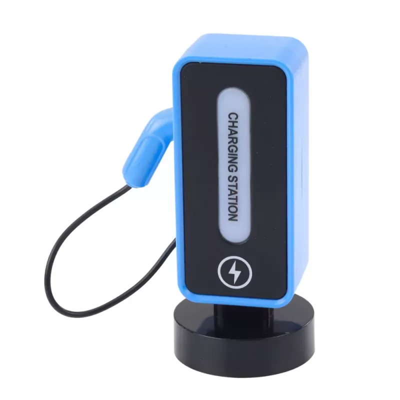 LEAN TOYS Elektro-Sportwagen ferngesteuert mit Ladestation Blau