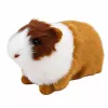 LEAN TOYS Meerschweinchen Realistisches Plüschtier mit weichem Fell Braun 12 cm