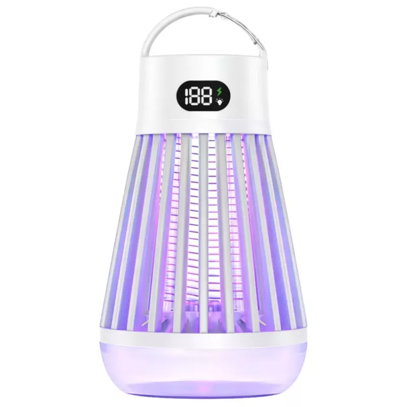 LEAN Elektrische Mückenvernichterlampe UV-Licht Weiß 20W 80m²