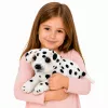 LEAN TOYS Plüsch-Dalmatiner Hund Kuscheltier Weicher Hund 25 cm