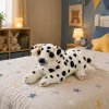LEAN TOYS Plüsch-Dalmatiner Hund Kuscheltier Weicher Hund 25 cm
