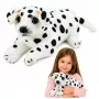 LEAN TOYS Plüsch-Dalmatiner Hund Kuscheltier Weicher Hund 25 cm