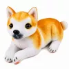 LEAN TOYS Plüsch-Shiba-Inu-Hund Kuscheltier Plüschtier Weicher Hund 25 cm