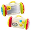 LEAN TOYS Escape Mirror Interaktives Lernspielzeug für Kleinkinder Rassel