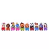 LEAN TOYS Lernpuzzle für Kleinkinder Alphabet-Zug mit Tieren 40 Teile