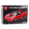 LEAN TOYS Bausteine FXX-K Rennwagen Rot 360 Teile