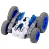 LEAN TOYS Remote Controlled Stunt Car RC Lights Smoke Drift 360° Blue