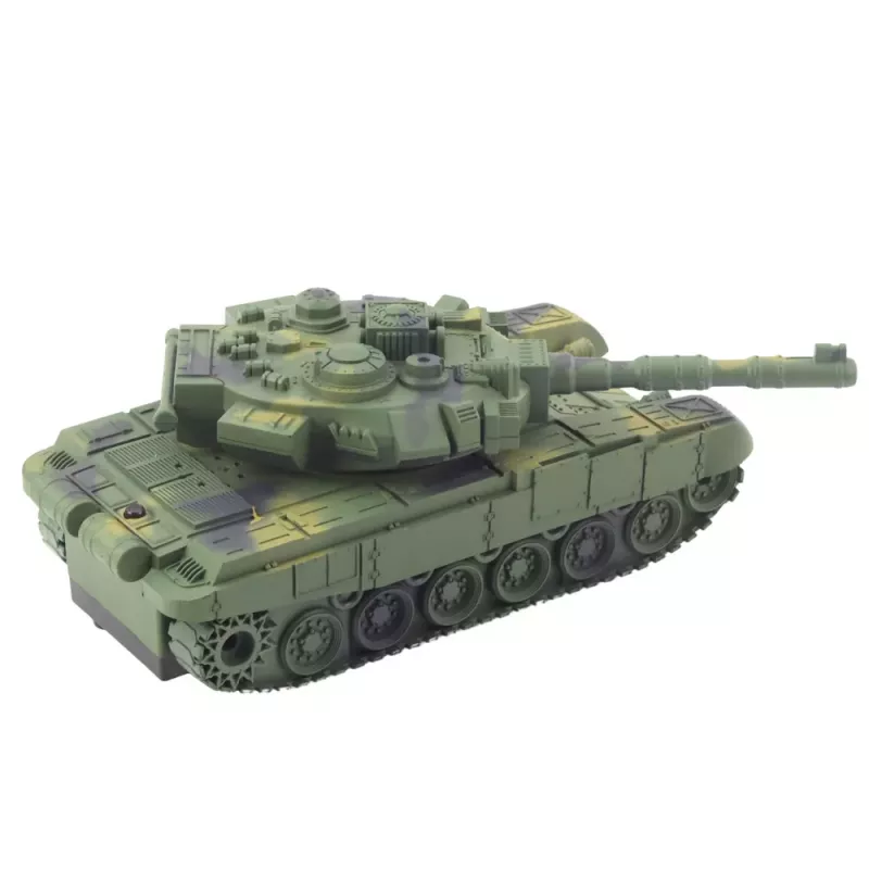 LEAN TOYS T90 Militärpanzer ferngesteuert RC Lichter Geräusche Grün 1:18