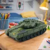 LEAN TOYS T90 Militärpanzer ferngesteuert RC Lichter Geräusche Grün 1:18