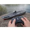LEAN TOYS ferngesteuerter militärischer Flugzeugträger RC Schiff 1:1000