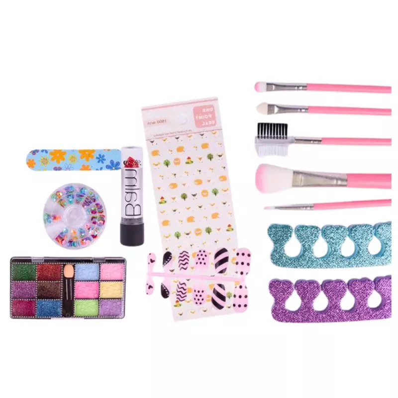 LEAN TOYS Beauty Set Kosmetiktasche mit verstellbaren Fächern