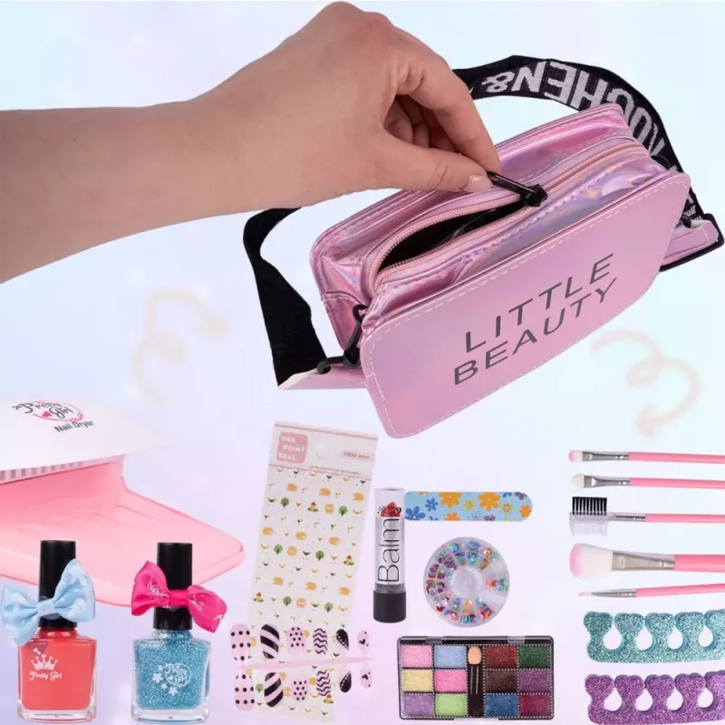 LEAN TOYS Beauty Set Kosmetiktasche mit verstellbaren Fächern