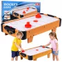 LEAN TOYS Mini Air Hockey Tisch Arcade-Spiel für Kinder Holz