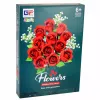 LEAN TOYS Bausteine Blumenstrauß Rote Rosen Schleierkraut 952 Teile