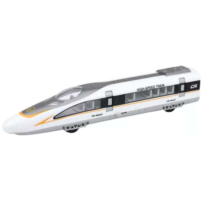 LEAN TOYS High Speed Express Train mit Türen zum Öffnen, motorisiert, Lichter und Geräusche