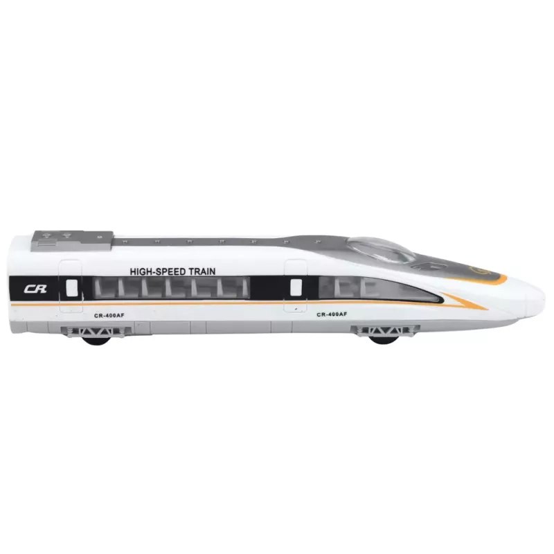 LEAN TOYS High Speed Express Train mit Türen zum Öffnen, motorisiert, Lichter und Geräusche