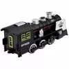 LEAN TOYS Classic Locomotive Hindernissensor Rauch Licht Sound Schwarz