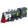 LEAN TOYS Classic Locomotive Hindernissensor Rauch Licht Sound Grün