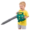 LEAN TOYS Garten-Laubbläser für Kinder, bläst Geräusche, Grün