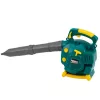 LEAN TOYS Garten-Laubbläser für Kinder, bläst Geräusche, Grün