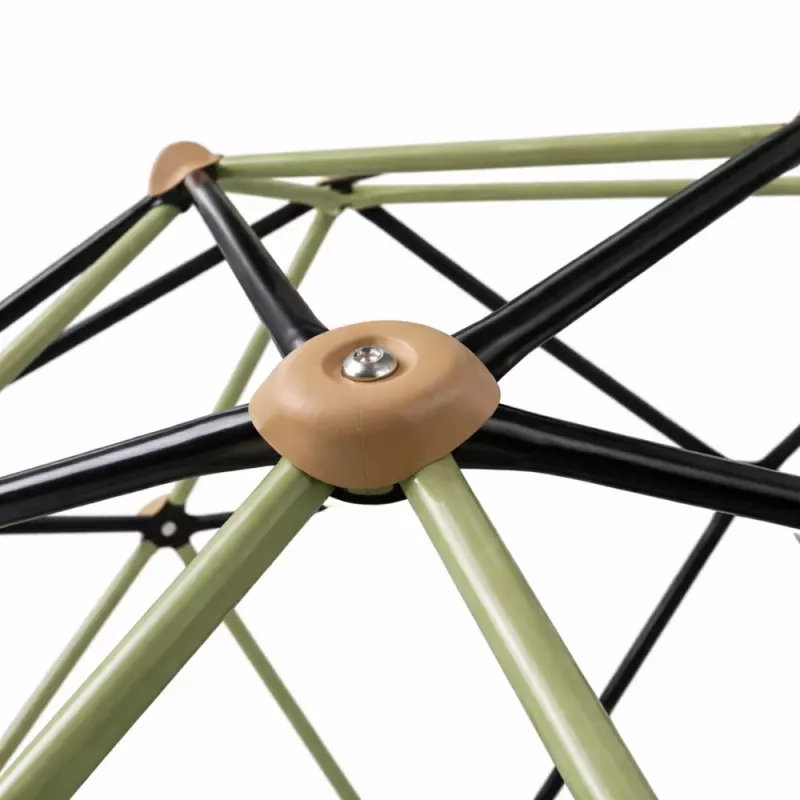 LEAN SPORT Kletterkuppel für Kinder-Gartenspielplatz 182x86 cm 6FT Blau/Gelb