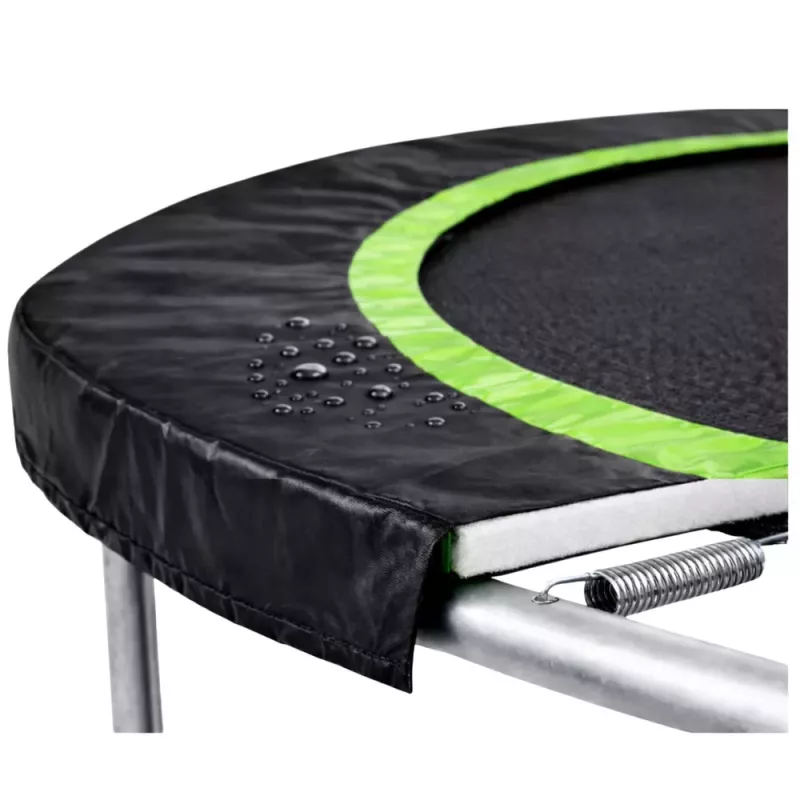 Lean Spring Pad für Trampolin Schwarz 360-376 cm 12 ft