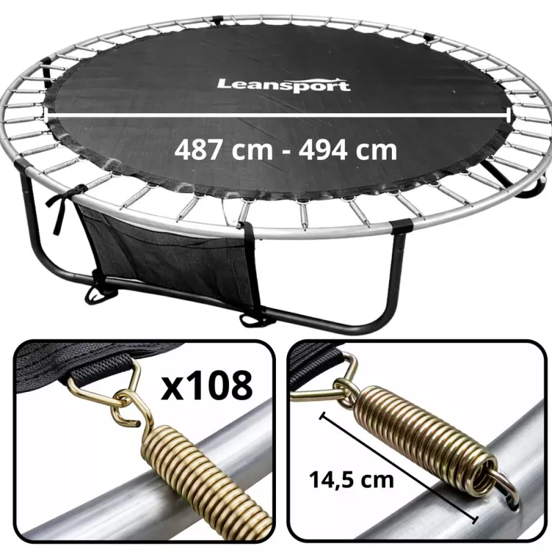 LEAN Trampolin-Sprungmatte Ersatzteil 487-494CM 16FT