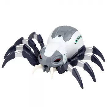 LEAN TOYS RC-Fernsteuerung Spinnenroboter mit Raucheffekt, Lichtern, Geräuschen