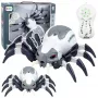LEAN TOYS RC-Fernsteuerung Spinnenroboter mit Raucheffekt, Lichtern, Geräuschen